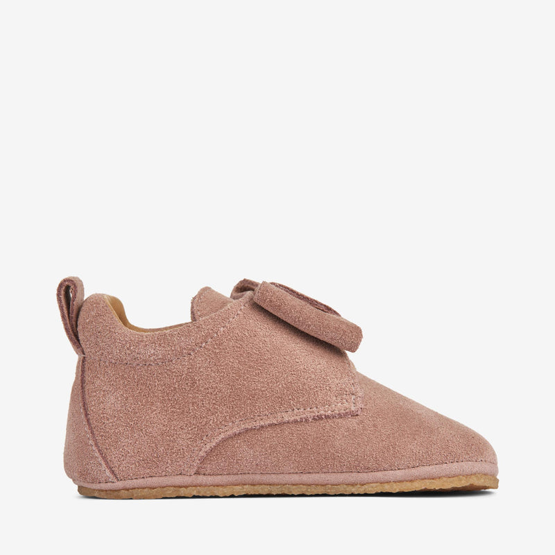 Wheat Footwear Hausschuhe Bow | Baby Indoor Shoes 2163 dusty rouge 