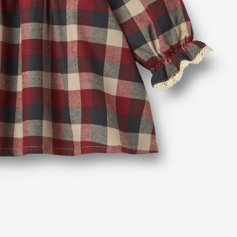 Wheat Main Hemd Bella Dress 9588 red blue check