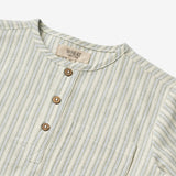 Wheat Main  Hemd Bjørk Shirts and Blouses 4109 aquablue stripe