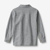 Wheat Main Hemd L/S Oscar Shirt 9766 dark blue chambray