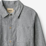 Wheat Main Hemd L/S Oscar Shirt 9766 dark blue chambray