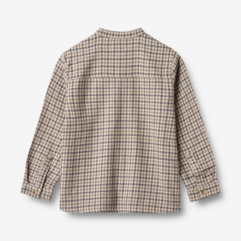 Wheat Main Hemd L/S Willum Shirts and Blouses 1306 blue check