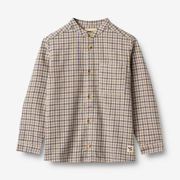 Wheat Main Hemd L/S Willum Shirts and Blouses 1306 blue check