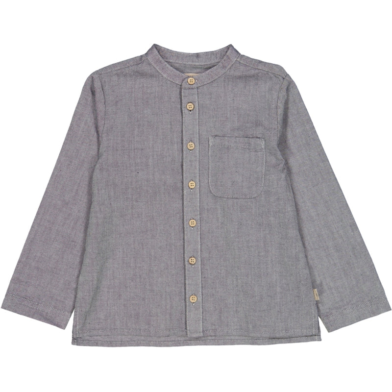 Wheat Main Hemd Laust Shirts and Blouses 1108 dark blue