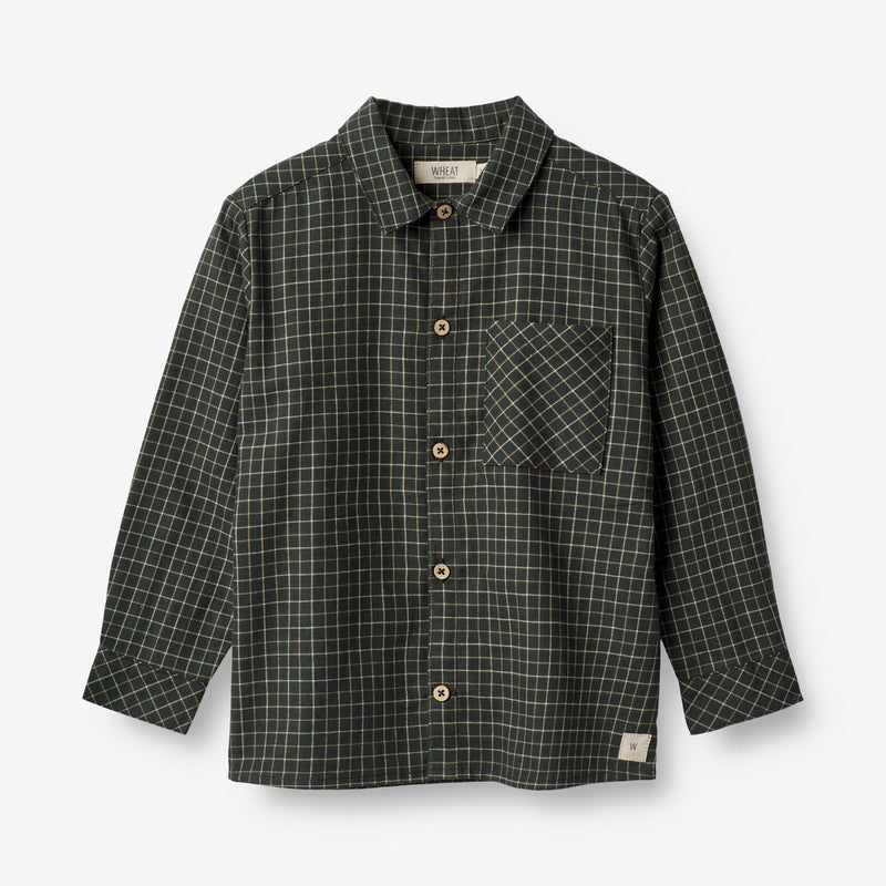 Wheat Main  Hemd Oscar Shirts and Blouses 0026 black coal check