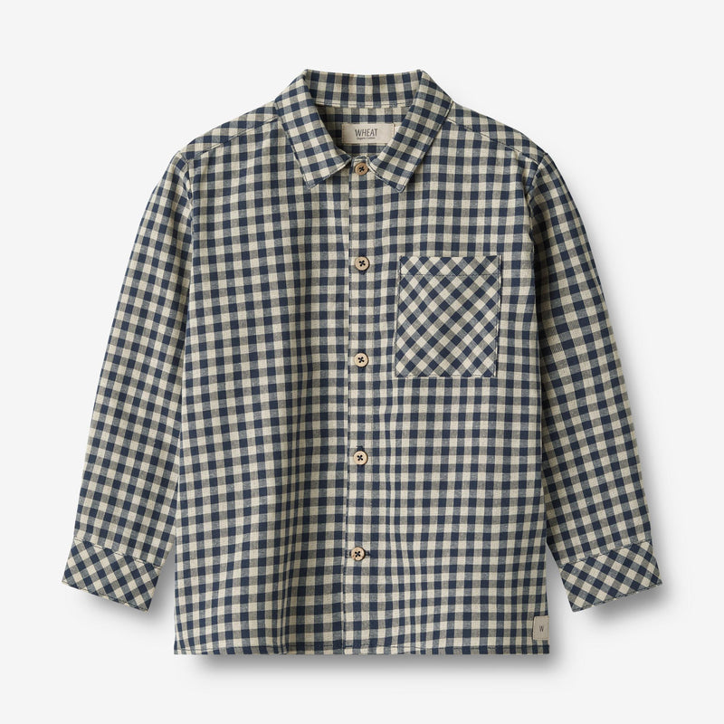 Wheat Main  Hemd Oscar Shirts and Blouses 1306 blue check