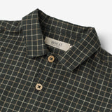 Wheat Main  Hemd Oscar | Baby Shirts and Blouses 0026 black coal check