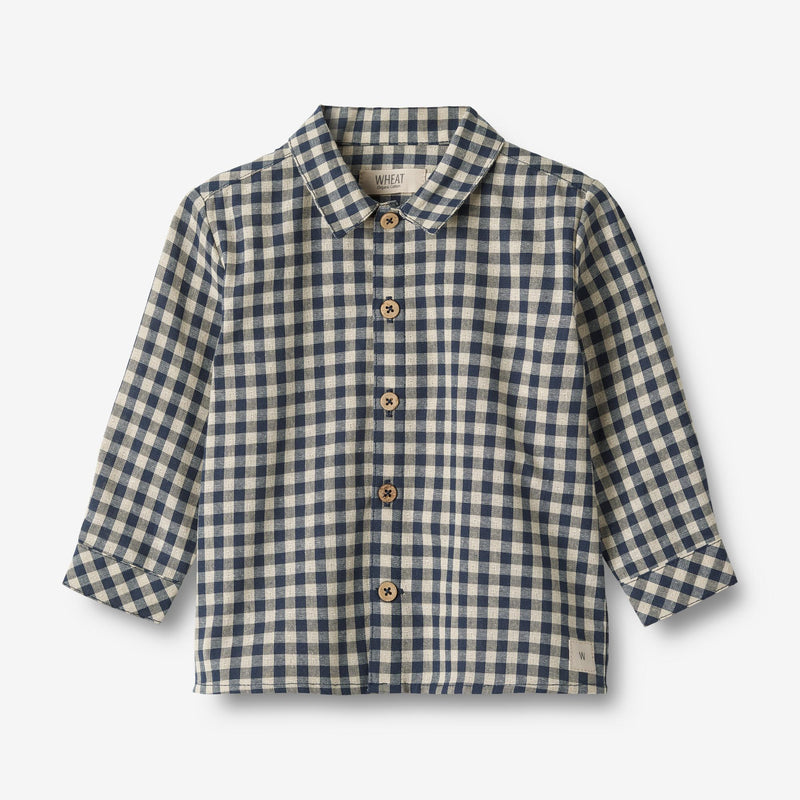 Wheat Main  Hemd Oscar Shirts and Blouses 1306 blue check