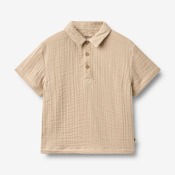 Wheat Main Hemd S/S Svend Shirt 3354 warm sand