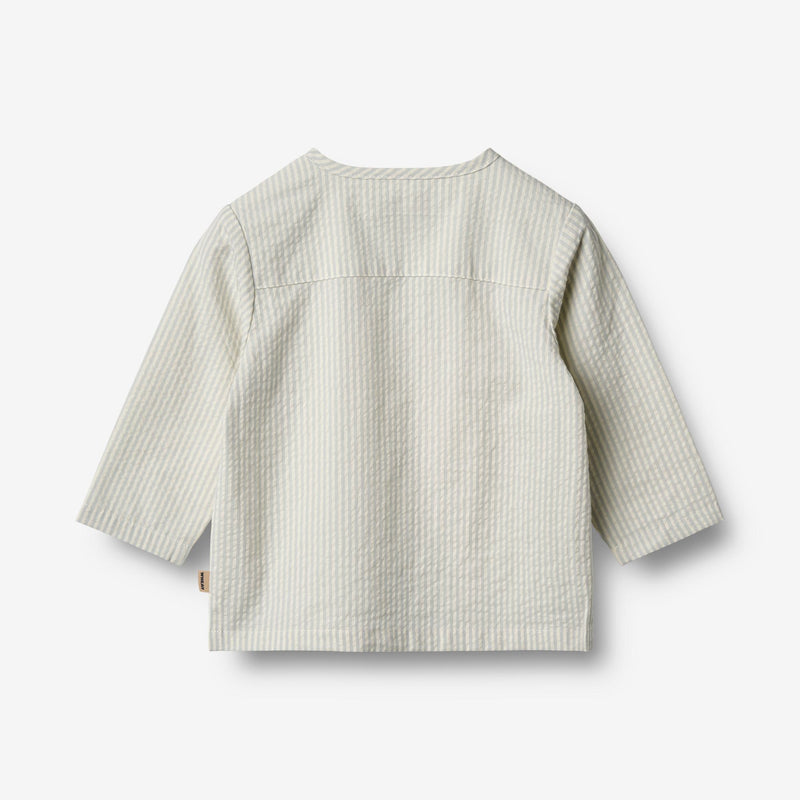 Wheat Main Hemd Shelby Shirt 9444 summer blue stripe