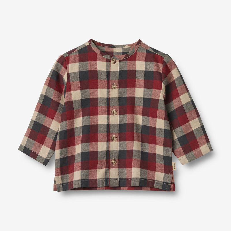 Wheat Main Hemd Shelby Shirts and Blouses 9588 red blue check