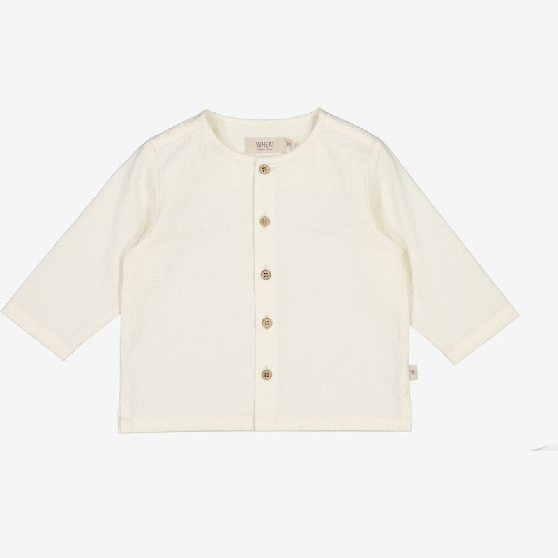 Wheat Hemd Shelby | Baby Shirts and Blouses 3129 eggshell 