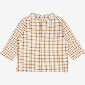 Wheat Main  Hemd Shelby | Baby Shirts and Blouses 5094 golden dove check
