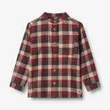 Wheat Main Hemd Willum Shirts and Blouses 9588 red blue check