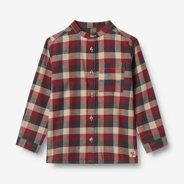 Wheat Main Hemd Willum Shirts and Blouses 9588 red blue check