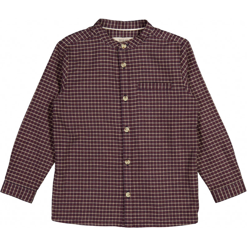 Wheat Main Hemd Willum Shirts and Blouses 1398 midnight blue check