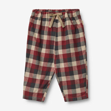 Wheat Main Hose Arne Trousers 9588 red blue check