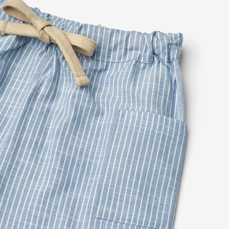 Wheat Main Hose Arne Trousers 1048 blue stripe