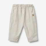 Wheat Main Hose Arne Trousers 9759 dark blue stripe