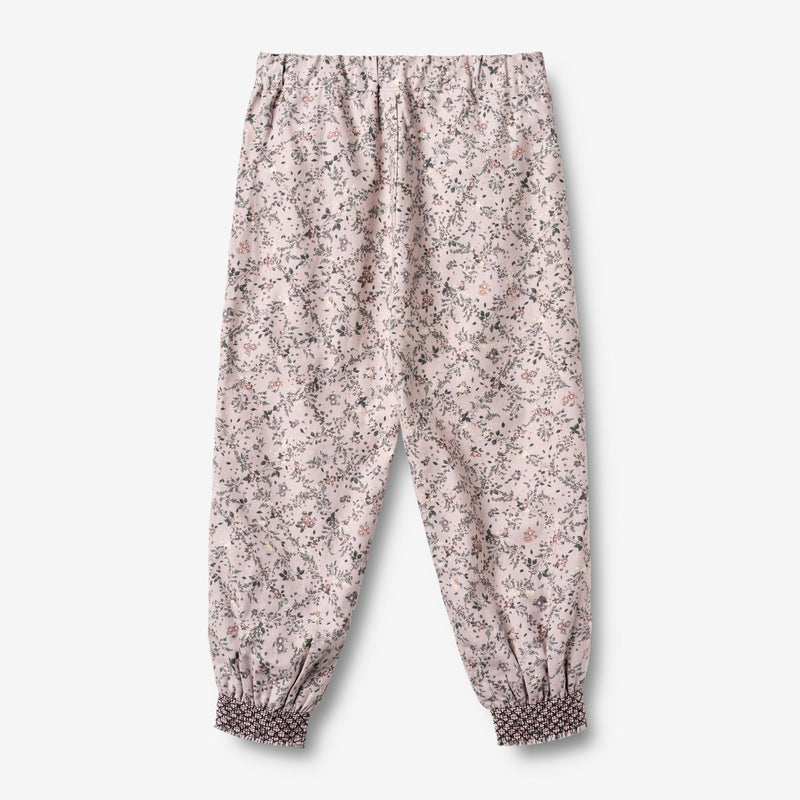 Wheat Main Hose Gefüttert Sara Trousers 9559 lilac checked flowers