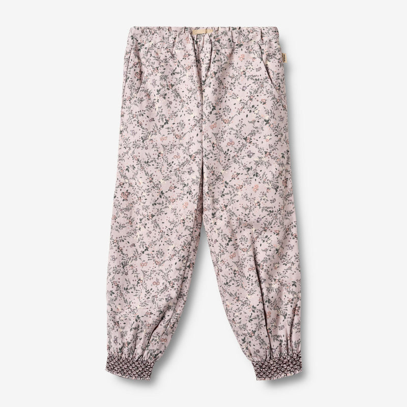 Wheat Main Hose Gefüttert Sara Trousers 9559 lilac checked flowers