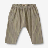 Wheat Main Hose Henry Trousers 1117 blue green stripe