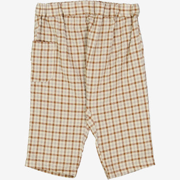 Wheat Main  Hose Henry | Baby Trousers 5094 golden dove check