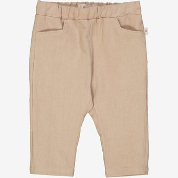 Wheat Main  Hose Kass | Baby Trousers 3097 dark sand 