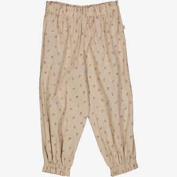 Wheat Main  Hose Polly Trousers 5058 fossil flowers dot
