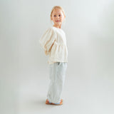 Wheat Main Hose Sasha Trousers 9664 summer sky stripe