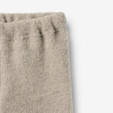 Wheat Wool Hose aus gefilzter Merinowolle Kinnie Trousers 3204 khaki melange
