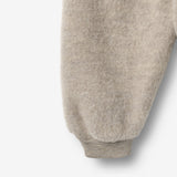 Wheat Wool Hose aus gefilzter Merinowolle Kinnie Trousers 3204 khaki melange