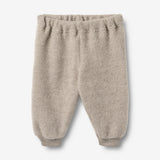 Wheat Wool Hose aus gefilzter Merinowolle Kinnie Trousers 3204 khaki melange