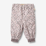 Wheat Main Hose gefüttert Sara Trousers 9559 lilac checked flowers