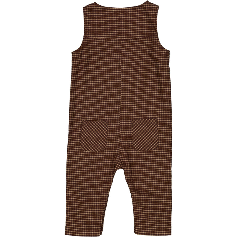 Wheat Main Hosenanzug Pil Suit 2752 maroon check