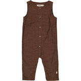 Wheat Main Hosenanzug Pil Suit 2752 maroon check