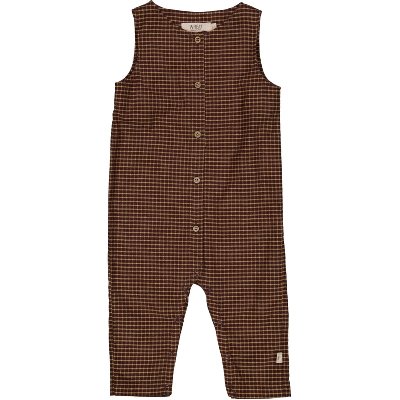 Wheat Main Hosenanzug Pil Suit 2752 maroon check