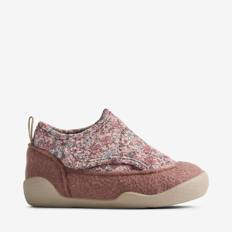 Wheat Footwear Indoor-Schuhe Mulle Indoor Shoes 9540 soft lavender flowers