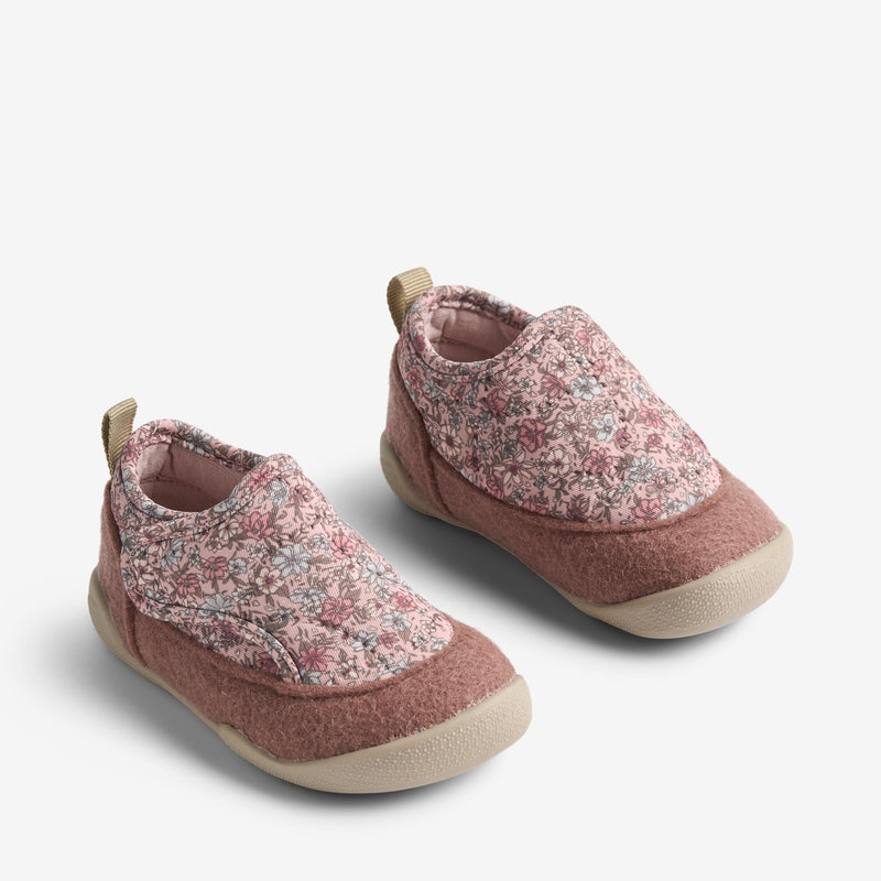 Wheat Footwear Indoor-Schuhe Mulle Indoor Shoes 9540 soft lavender flowers