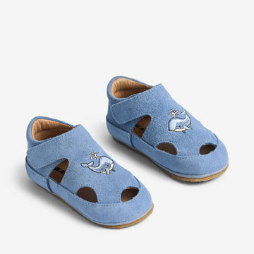 Wheat Footwear Indoor Sandale Pax Indoor Shoes 1260 faded denim