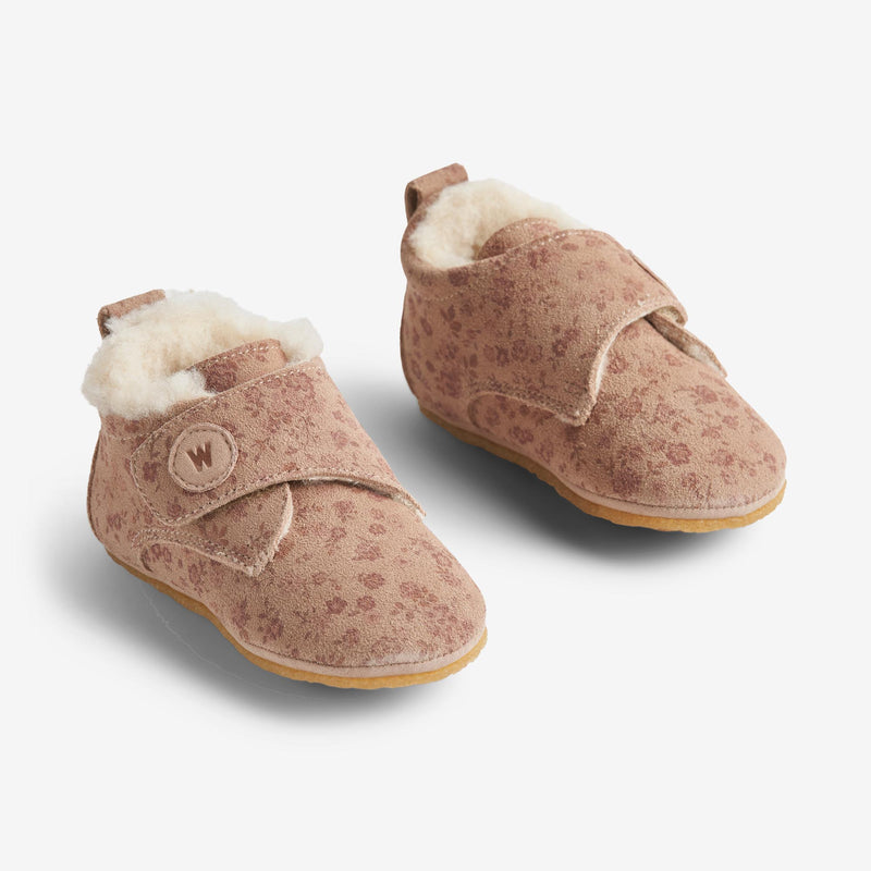 Wheat Footwear Wolle-HAUSSCHUH Taj Indoor Shoes 2031 rose dawn