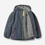 Wheat Outerwear Jacke Männer Jacket 9534 greyblue letters