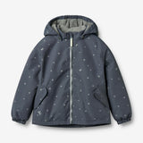 Wheat Outerwear Jacke Männer Jacket 9534 greyblue letters