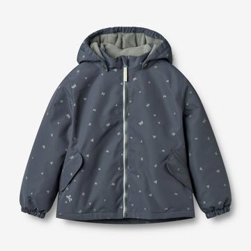 Wheat Outerwear Jacke Männer Jacket 9534 greyblue letters