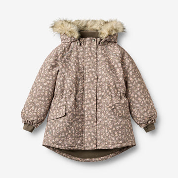 Wheat Outerwear Jacke Mathilde Jacket 9676 dry wood snow flowers
