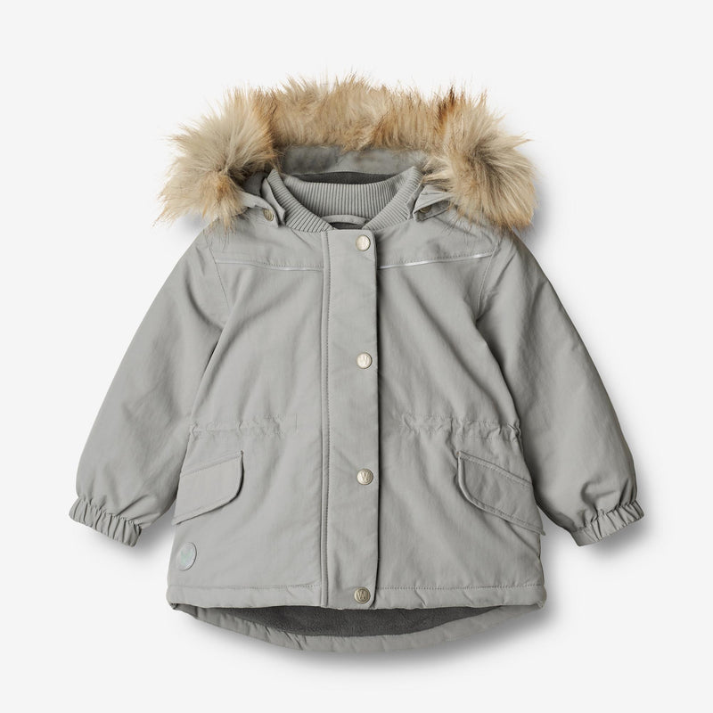 Wheat Outerwear Jacke Mathilde Tech | Baby Jackets 1111 rainy blue