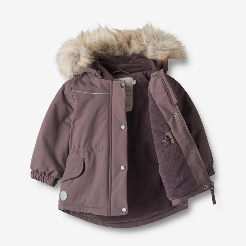 Wheat Outerwear Jacke Mathilde Tech | Baby Jackets 2378 plum 