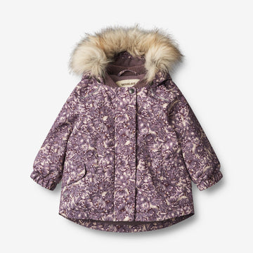 Wheat Outerwear Jacke Mathilde Tech | Baby Jackets 1177 purple tulips