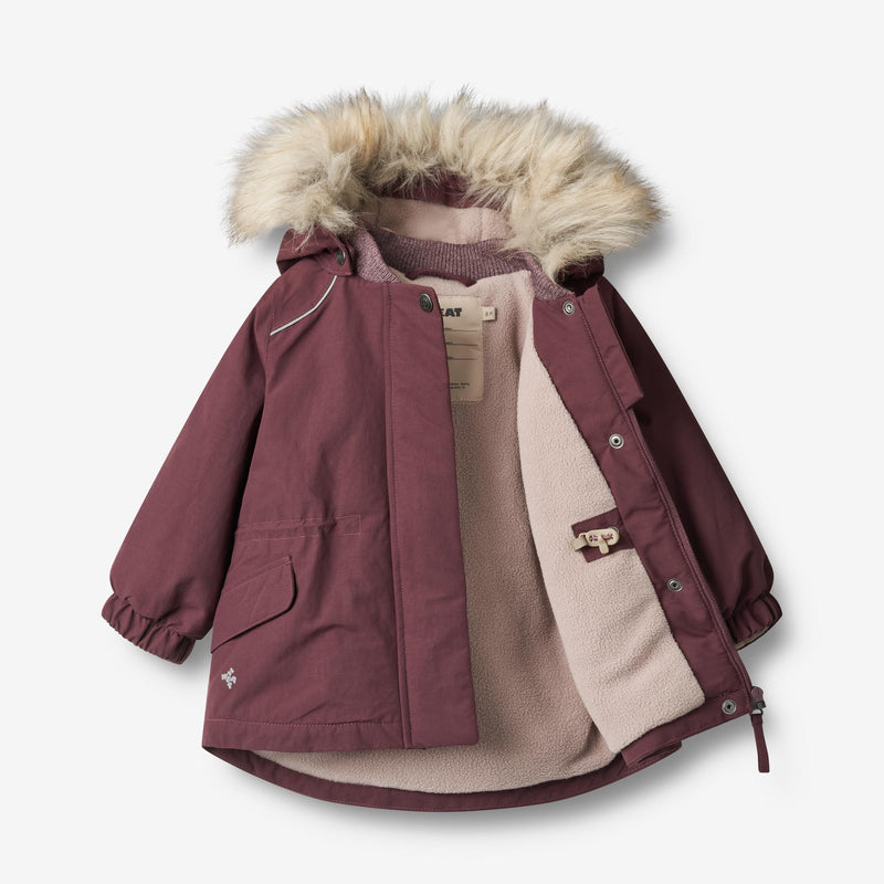 Wheat Outerwear Jacke Mathilde Tech | Baby Jackets 1176 purple dawn