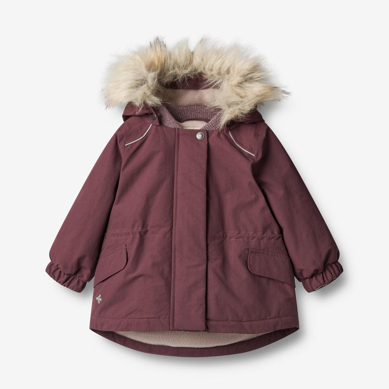 Wheat Outerwear Jacke Mathilde Tech | Baby Jackets 1176 purple dawn